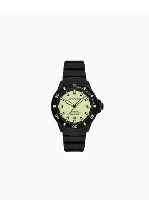 Sea Explorer Automatic Black Silicone Watch
