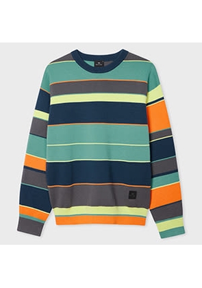 PS Paul Smith Multicolour Milano Cotton Stripe Sweater