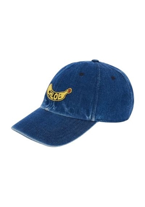 Chloé Smile denim cap