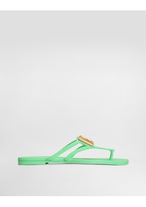 Dolce & Gabbana Beachwear - Woman Slides And Mules Multicolor 40
