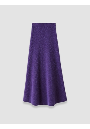 Mairie Brushed Alpaca Skirt - XS