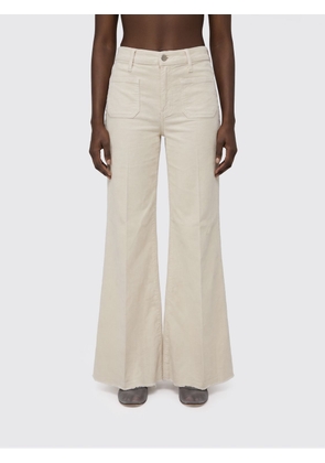 MOTHER Jeans Woman color Yellow Cream