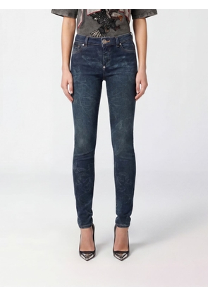 PHILIPP PLEIN Jeans Woman color Blue