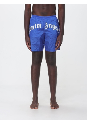 PALM ANGELS Swimsuit Men color Blue