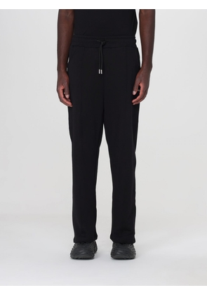 DISCLAIMER Slim Fit Cotton Jogging Trousers with Drawstring