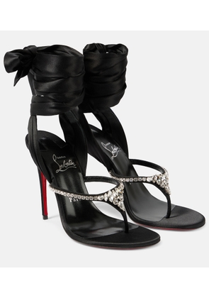 Christian Louboutin Just Queen Du Desert embellished sandals
