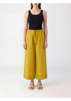 MAX MARA Pants Woman color Yellow