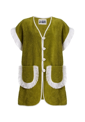LA VESTE Pitaya Towel Cotton Mini Dress - Moda Operandi