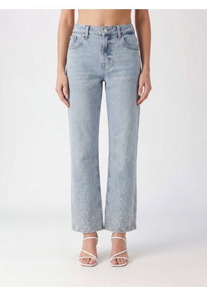 7 FOR ALL MANKIND Jeans Woman color Blue
