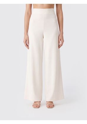 HANITA Pants Woman color Cream