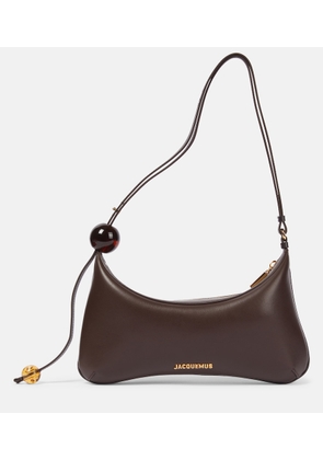 Jacquemus Bisou Perle Large leather shoulder bag