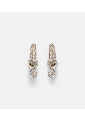Spinelli Kilcollin Zahra sterling silver earrings with diamonds
