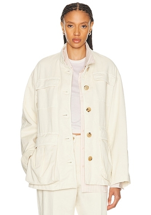 Dries Van Noten Ventura Jacket in Ecru - Cream. Size XS (also in S, M, L).