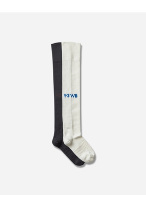 Wales Bonner x Y-3 Football Socks Off White
