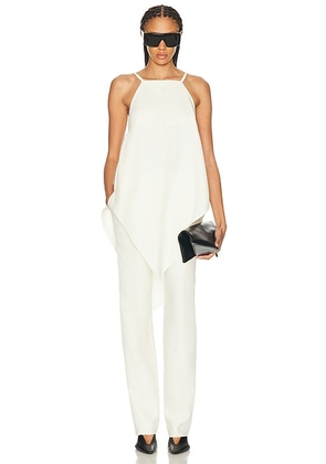 Balenciaga Scarf Top in Ivory - Ivory. Size 38 (also in ).