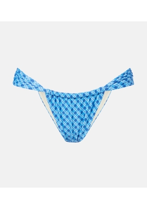 Montce Sandra plaid bikini bottoms