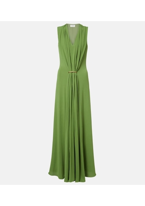 Sportmax Draped maxi dress