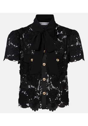 Self-Portrait Lace top