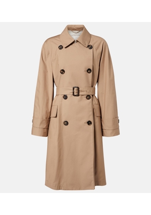 Max Mara Alessio cotton-blend gabardine trench coat