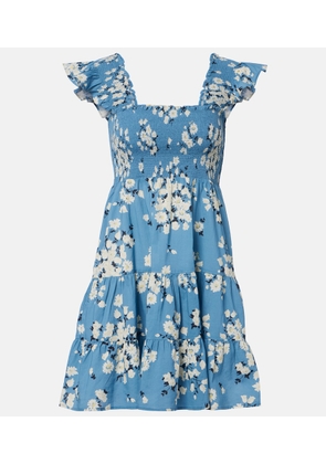 Rixo Sidney floral cotton minidress