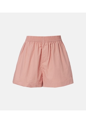 Varley Morales cotton poplin shorts