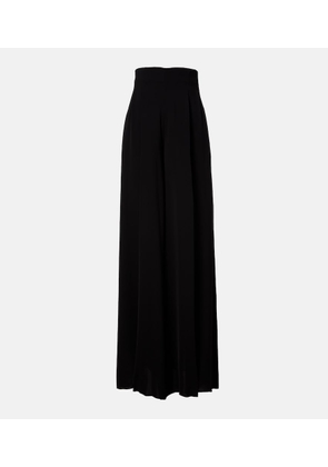 Max Mara Elegante cady wide-leg pants