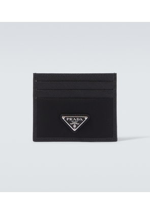 Prada Re-Nylon and Saffiano leather card holder