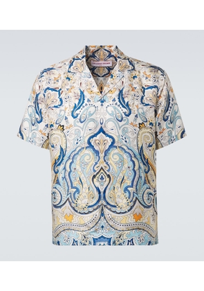 Orlebar Brown Maitan paisley silk shirt
