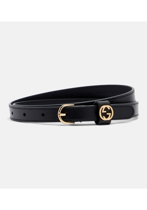 Gucci Interlocking G leather belt