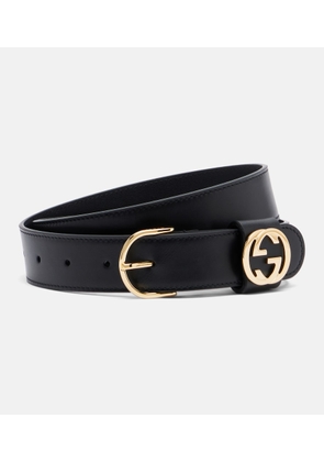 Gucci Interlocking G leather belt