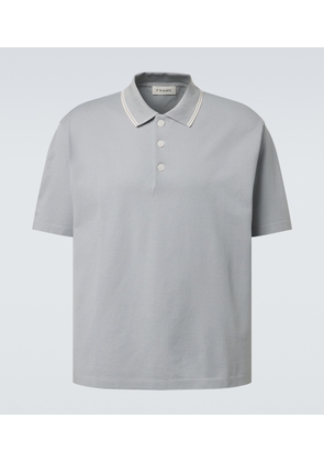 Frame Cotton pique polo shirt