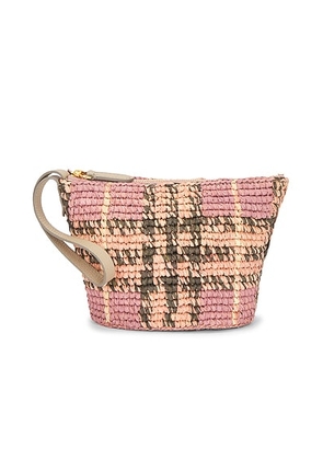 Burberry Small Margate Pouch in Pink - Pink. Size all.