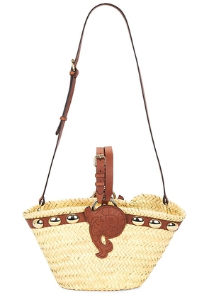 Emilio Pucci Tote Bag in Naturale & Cuoio - Tan. Size all.