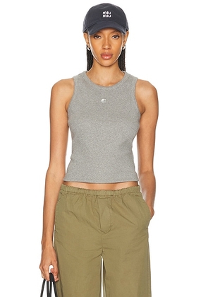 Carhartt WIP Philips Tank Top in Grey Heather - Grey. Size XS (also in S, M, L).