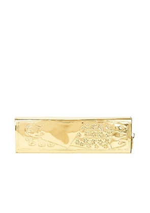 Vin. Sardine Clutch in Brass - Metallic Gold. Size all.