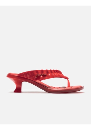 Melissa Thong Kitten Heel