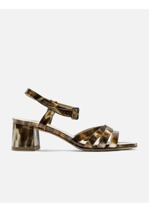 Tortoise Print Palma Low Heel