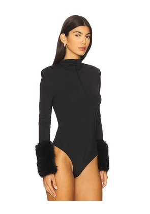Bronx and Banco Eleanor Bodysuit in Black. Size M. Also in S, L.