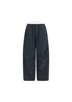 Alexander Wang Black Cotton Casual Pants - M