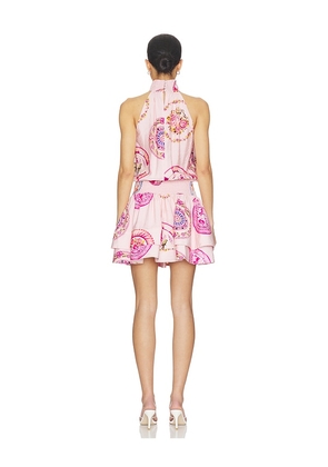 Curaae by Elliatt Estrella Mini Dress in Rose. Size S. Also in M, XS.