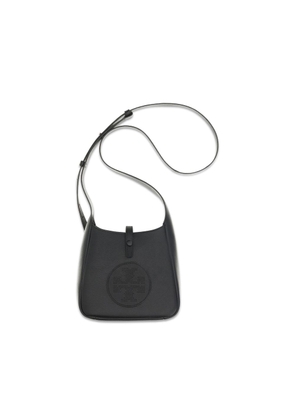 Tory Burch Black Calf Leather Bos Taurus Shoulder Bag
