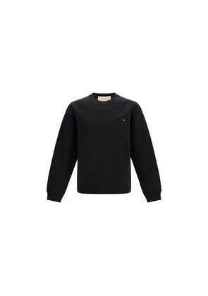 Valentino Black Cotton Sweatshirt - L