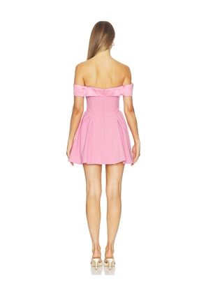 ELLIATT Amelina Off The Shoulder Mini Dress in Pink. Size S. Also in L, M, XL, XS, XXL.