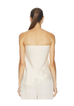 Elodie the Label Lacey Top in Ivory. Size S. Also in M, XS.