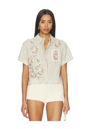 Agua by Agua Bendita Virtuosa Paraiso Top in Multi. Size XS. Also in S, M, L.