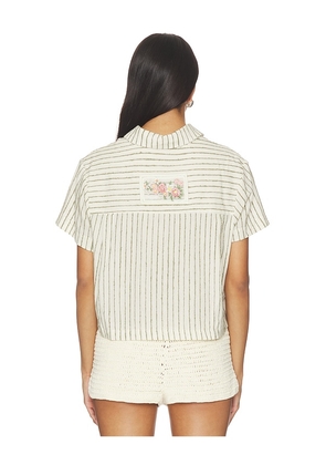 Agua by Agua Bendita Virtuosa Paraiso Top in Multi. Size XS. Also in L, XL.