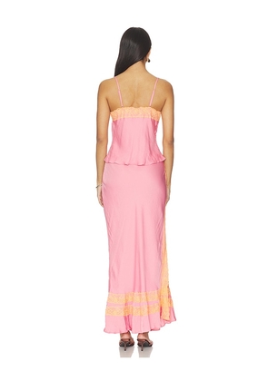 Free People x Intimately FP Wish You Were Here Slip Set in Pink. Size XS. Also in L, M, S, XL.