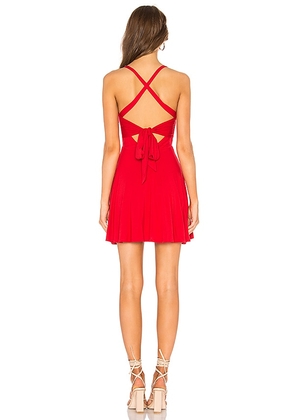 Lovers and Friends Ken Mini Dress in Red. Size L. Also in M, S, XL, XS, XXS.