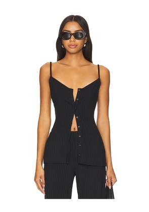 Lovers and Friends Kinsley Top in Black. Size XS. Also in XXS, S, M, L, XL.