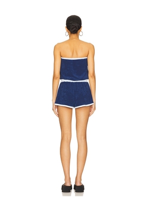 Lovers and Friends Tessa Romper in Navy. Size XS. Also in XXS, S, M, L, XL.